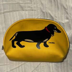 Marc Tetro Yellow Dachshund Travel Bag